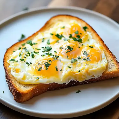 Cheesy Egg Toast