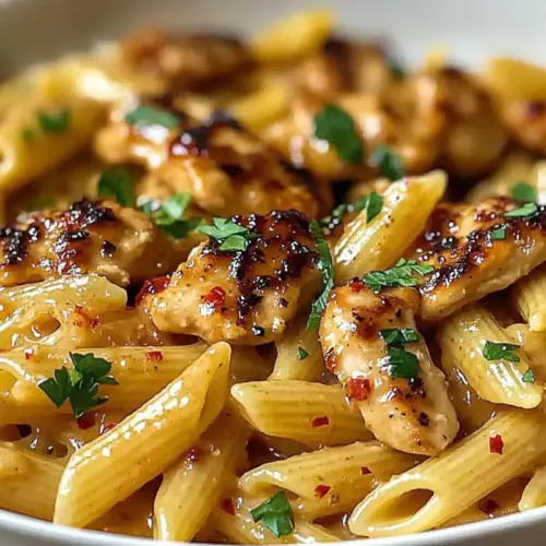 Honey Pepper Chicken Pasta Recipe