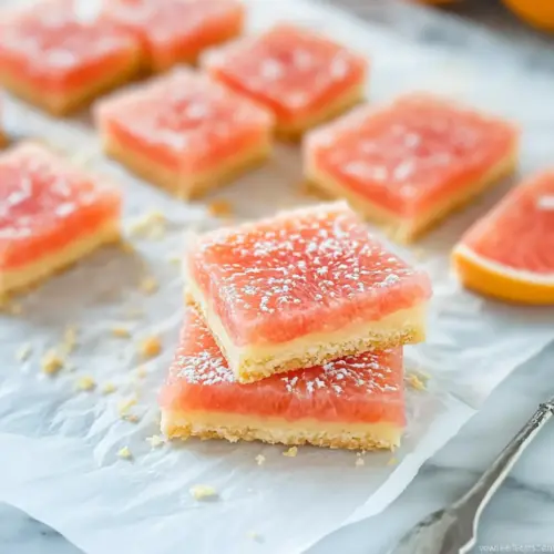Grapefruit Bars