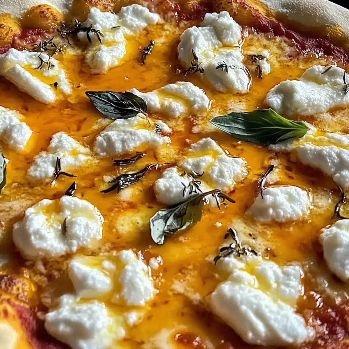 Hot Honey Ricotta Pizza Delight