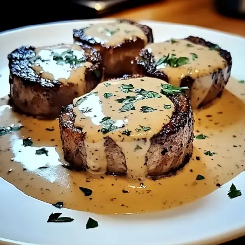 Steak with Haunted Bourbon Garlic Cream