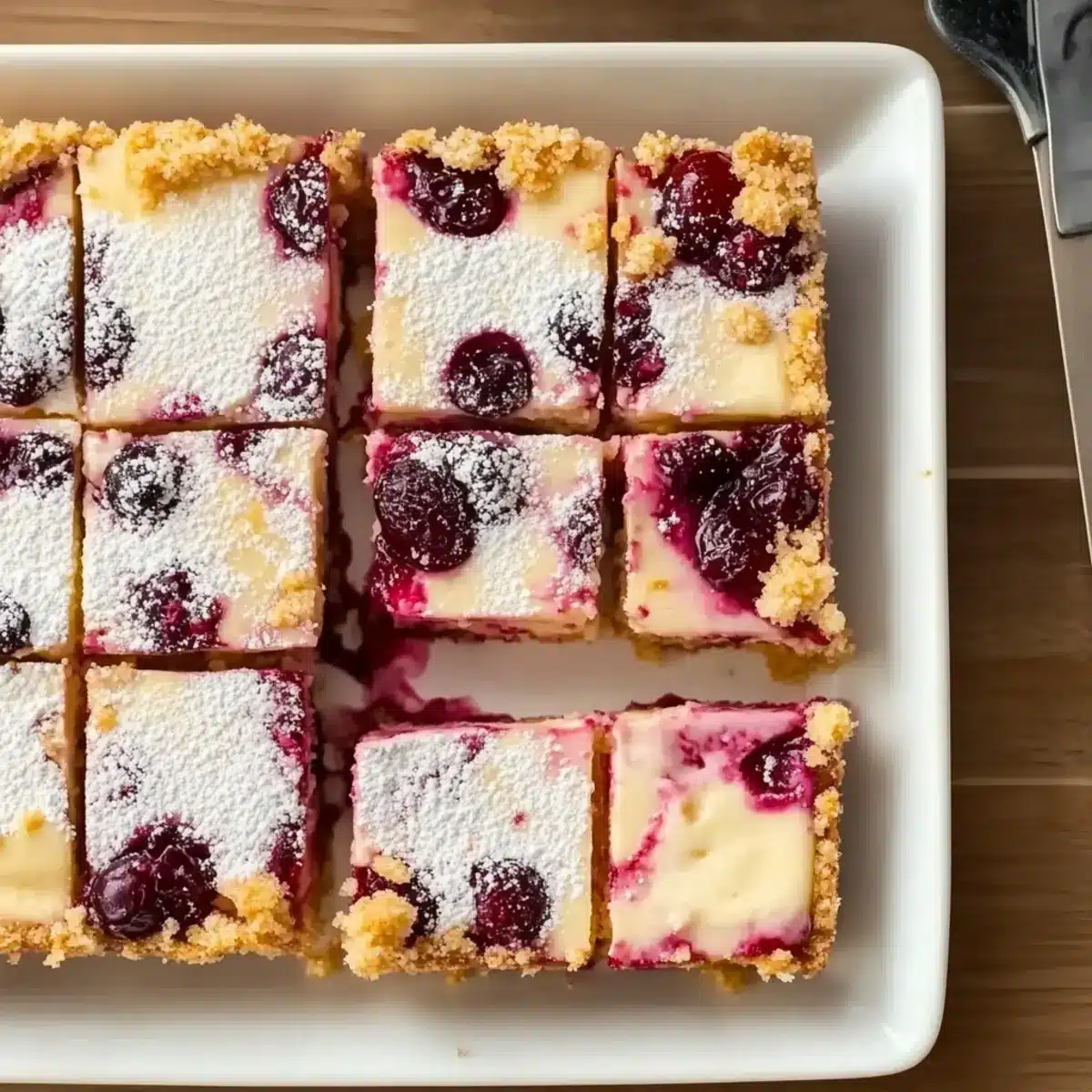 Cranberry Orange Crumb Bars