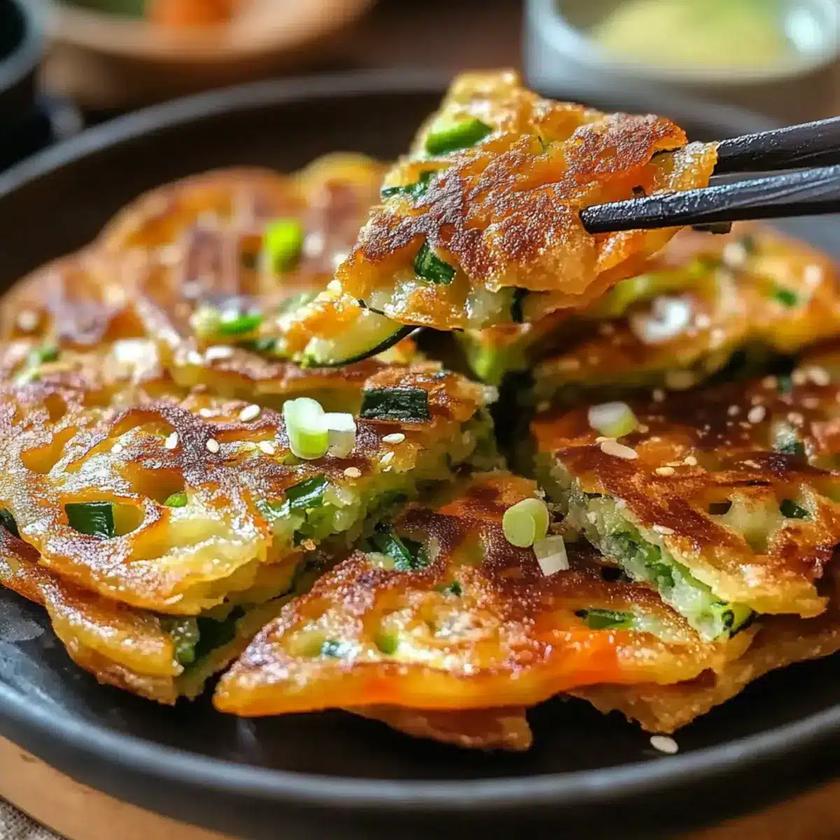 Korean Pancakes (Pajeon)