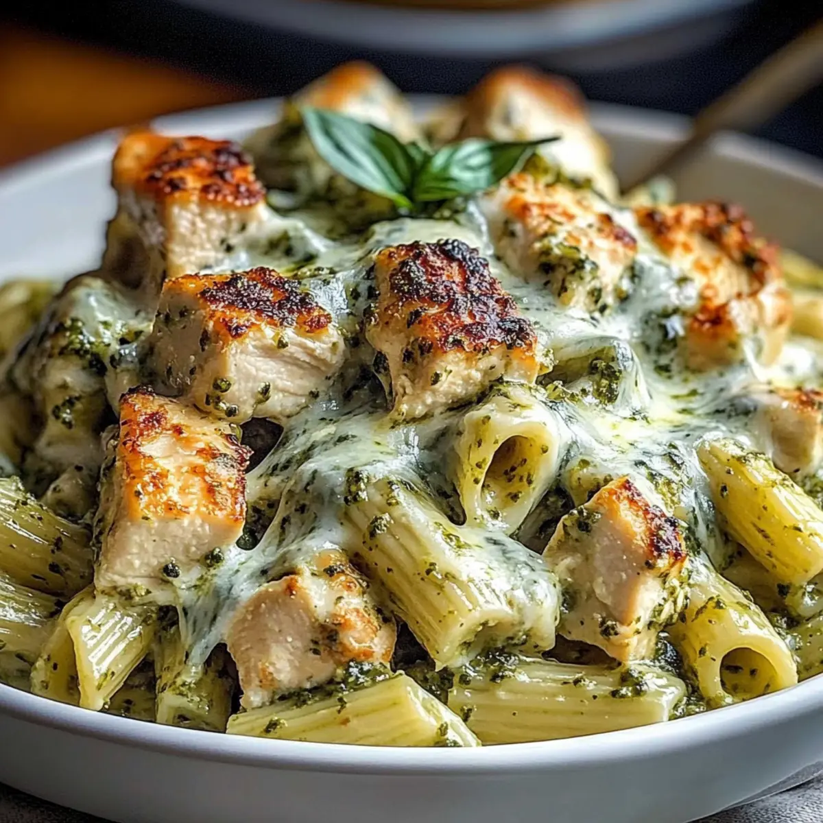 Creamy Pesto Chicken Pasta