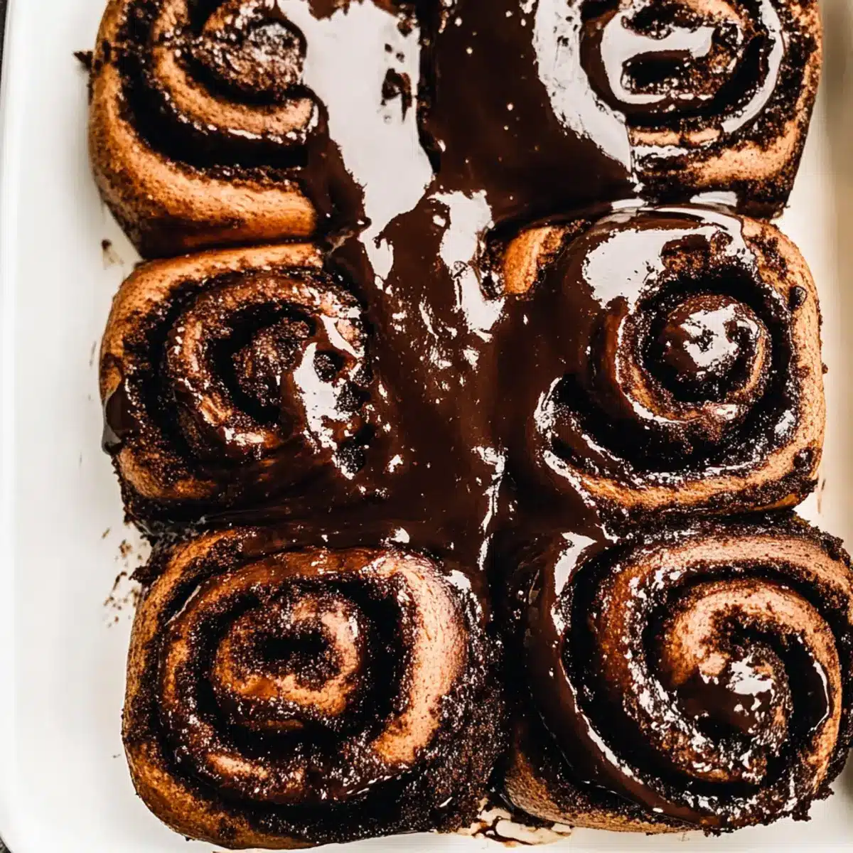 Chocolate Cinnamon Rolls