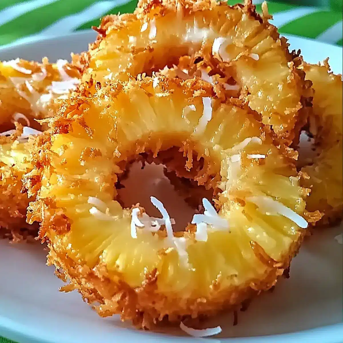 Fried Pineapple Rings