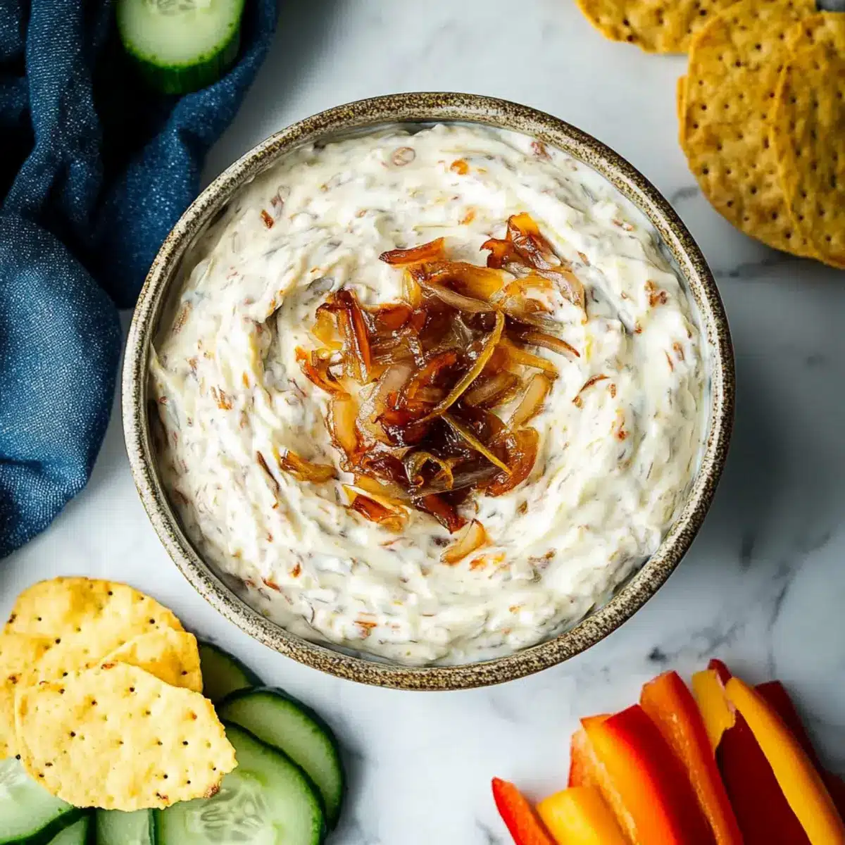 Healthy Onion Dip