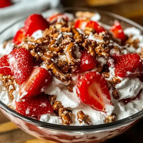 Strawberry Crackle Salad