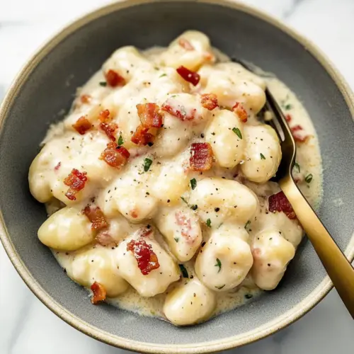Chicken Bacon Gnocchi